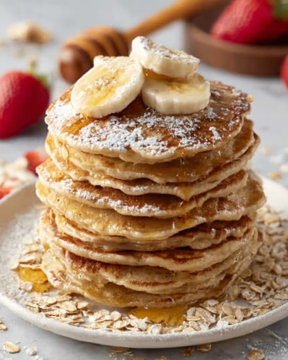 Oatmeal Protein Pancakes Recipe