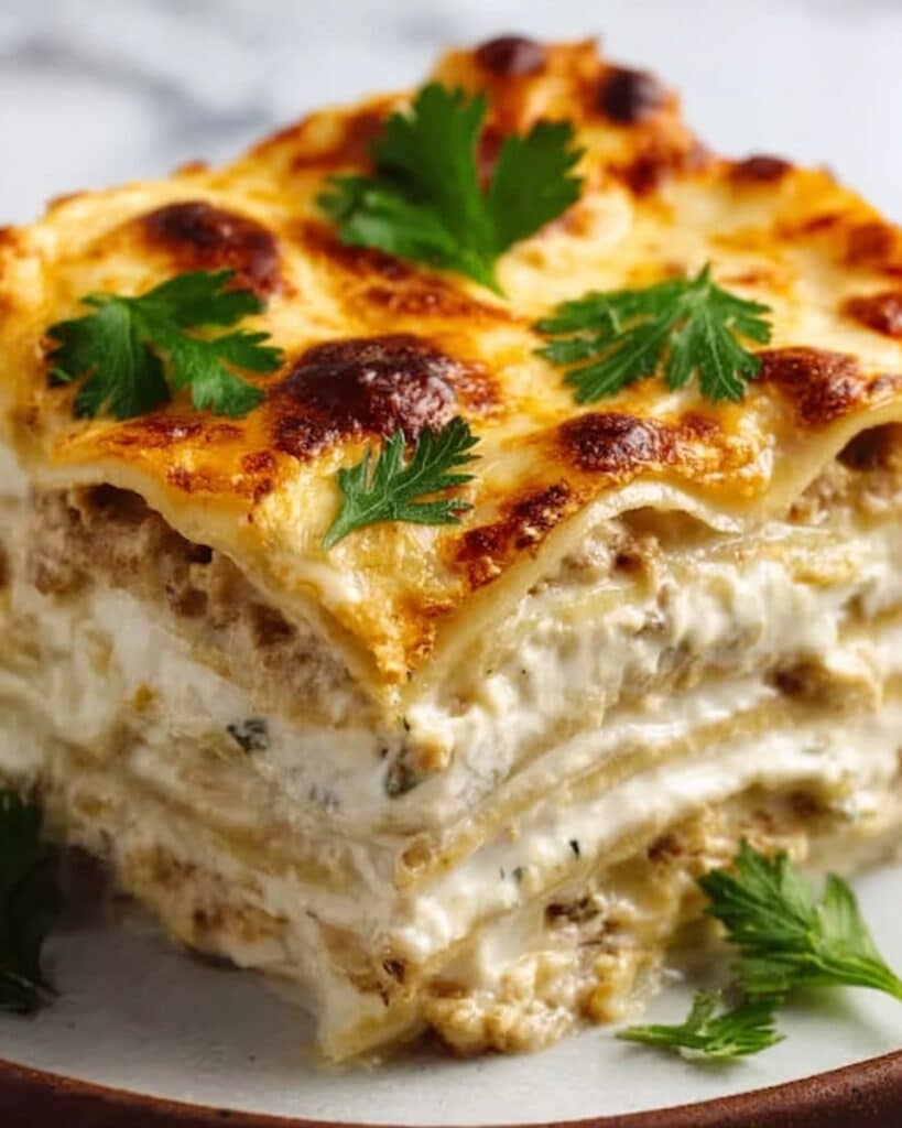 White Chicken Enchilada Casserole Recipe