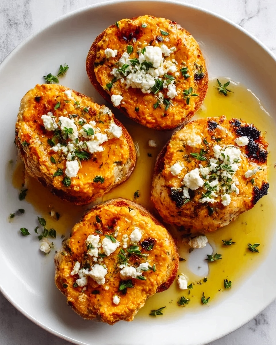 Hot Honey Feta Chicken Recipe - Recipe Image