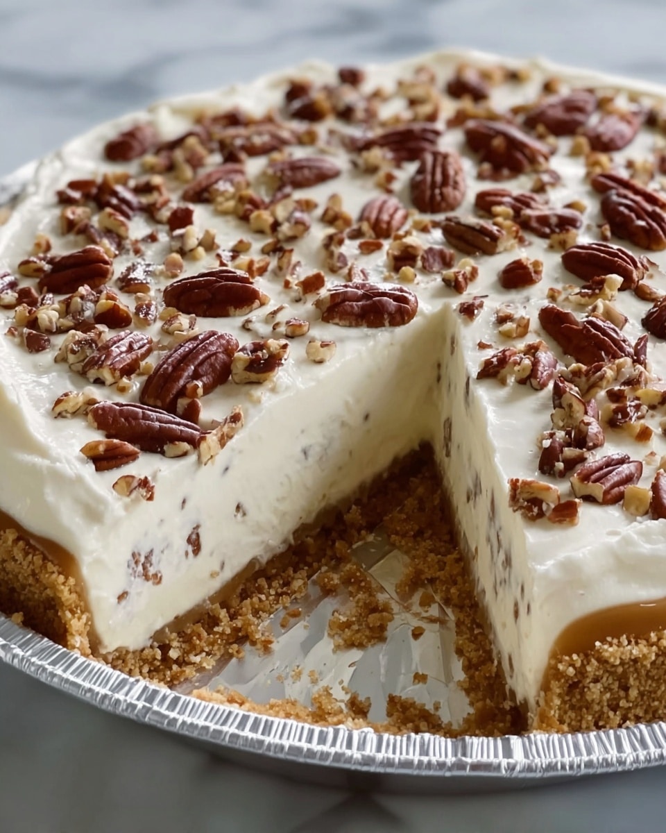 Pecan Cream Pie Recipe - Recipe Image