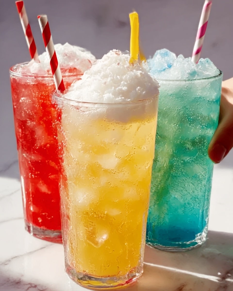 Refreshing Italian Soda with Flavored Syrup and Cream Recipe
