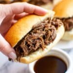Crock Pot French Dip Sandwiches Recipe