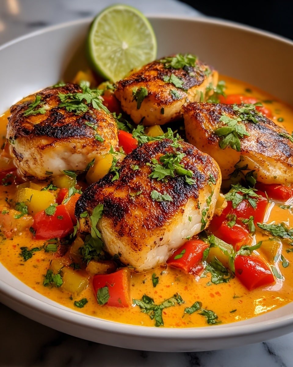 Spicy Brazilian Coconut Chicken Recipe