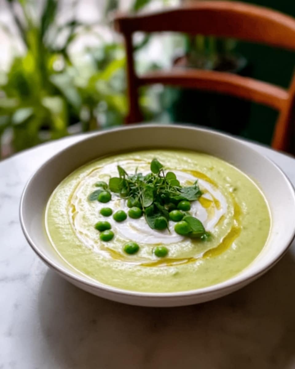 Asparagus and Pea Soup Recipe - Recipe Image