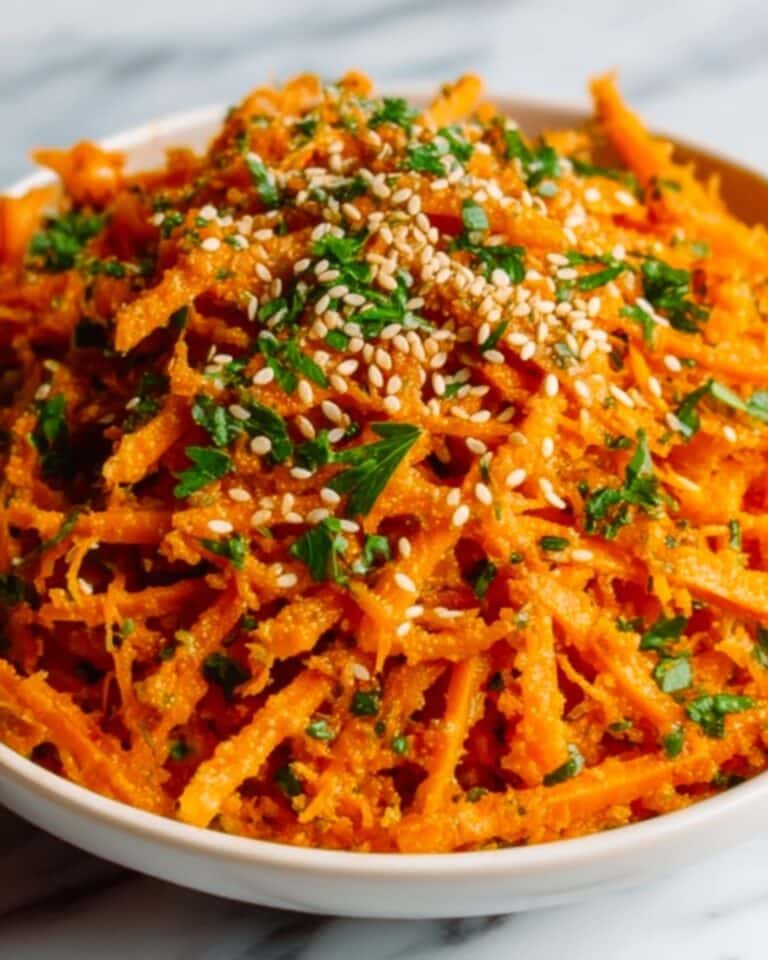 Sweet and Tangy Carrot Salad with Toasted Pine Nuts Recipe