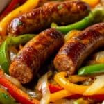 Andouille Sausage and Colorful Pepper Stir-Fry Recipe
