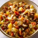 Cabbage and Ground Beef Skillet Recipe