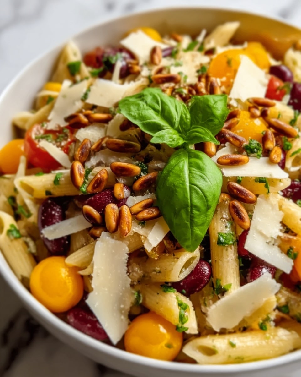 Harvest Pasta Salad with Roasted Butternut Squash and Feta Recipe