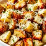 Parmesan Garlic Roasted Potatoes Recipe