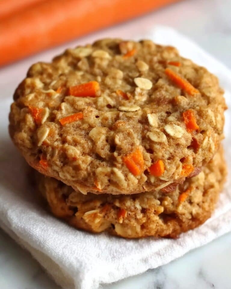 Healthy Carrot Cake Oatmeal Cookies Recipe