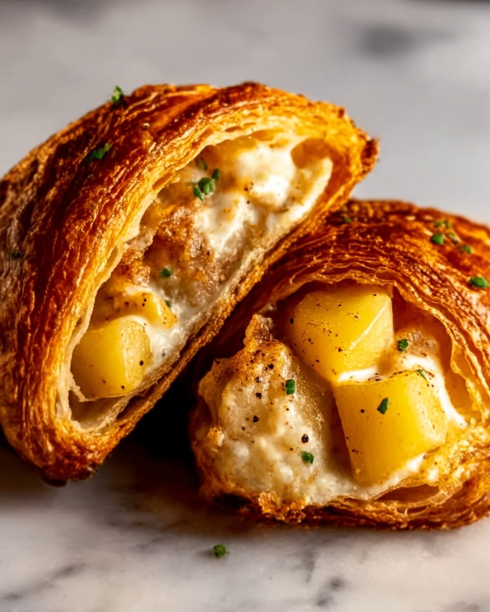 Cajun Potato and Cheddar Sausage Hand Pies Recipe - Recipe Image