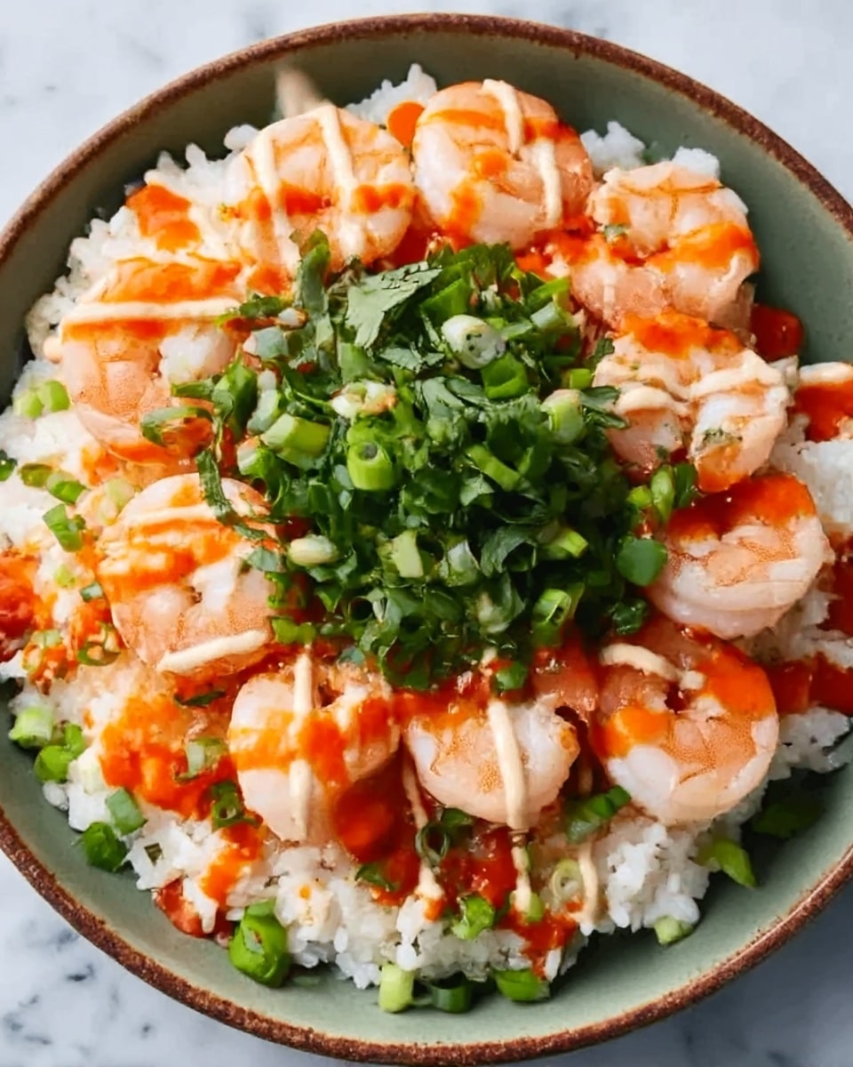 Shrimp Rice Bowls with Spicy Mayo Recipe