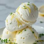 Homemade Lemon Cheesecake Ice Cream Recipe