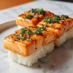Salmon Crispy Rice with Spicy Mayo and Avocado Recipe