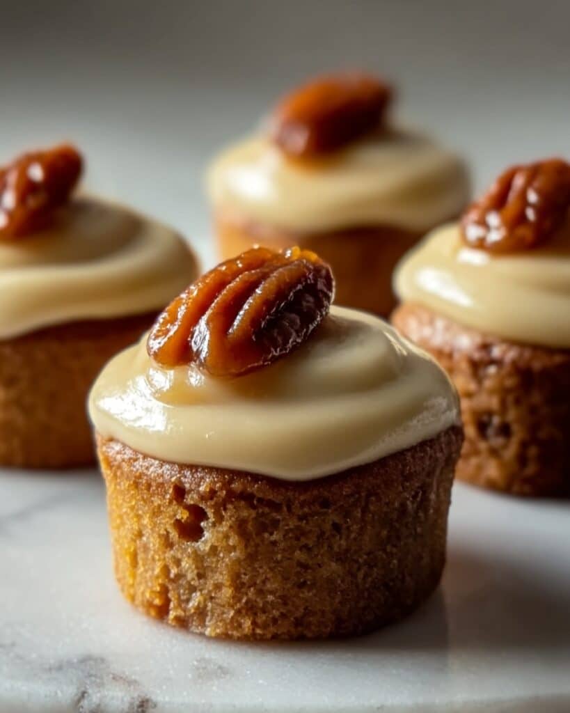 Cinnamon Maple Pumpkin Tiny Cakes Recipe