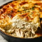 Greek Chicken Frying Pan Pie Recipe