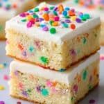 Easy Frosted Sugar Cookie Bars Recipe