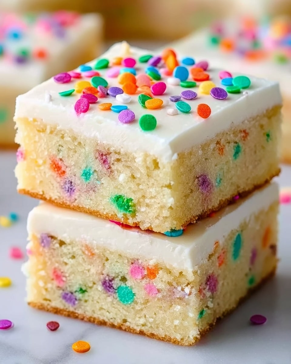 Easy Frosted Sugar Cookie Bars Recipe