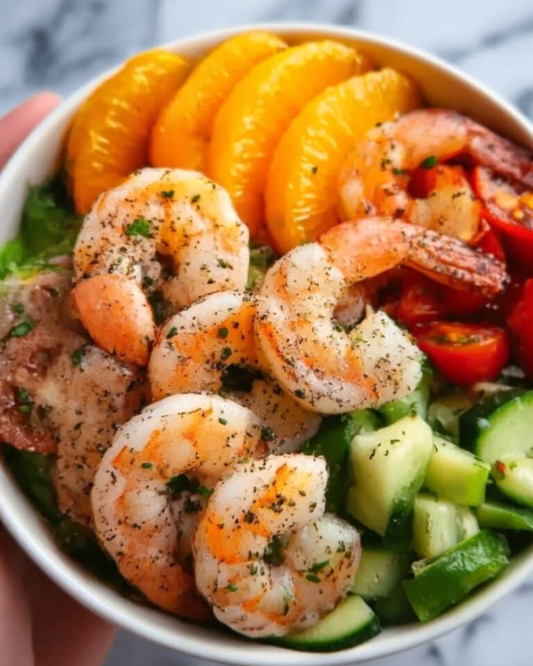 Colorful Shrimp & Veggie Bowl Recipe