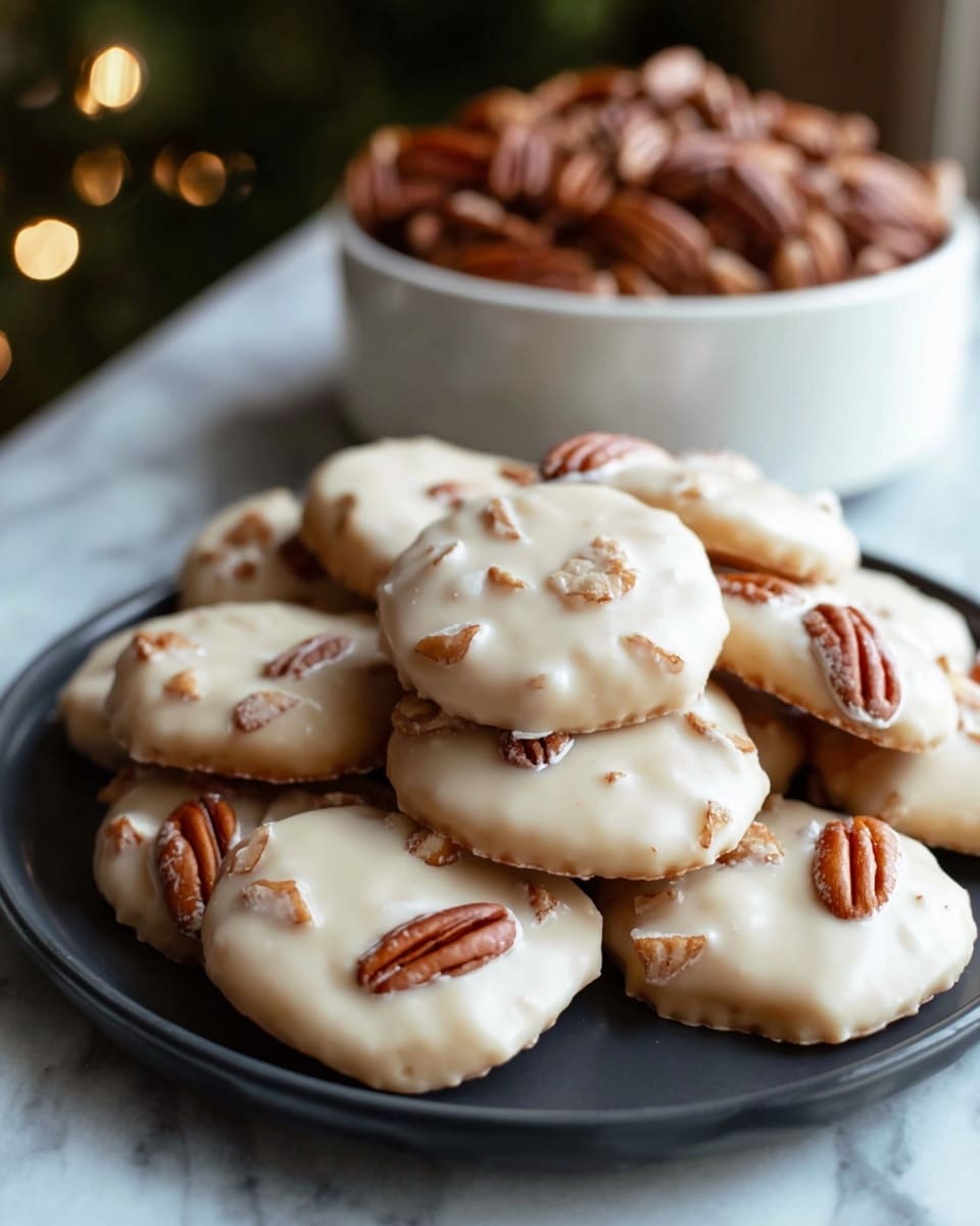 Easy Vanilla Pecan Pralines Recipe - Recipe Image