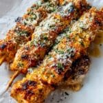 Ranch Garlic Parmesan Chicken Skewers Recipe