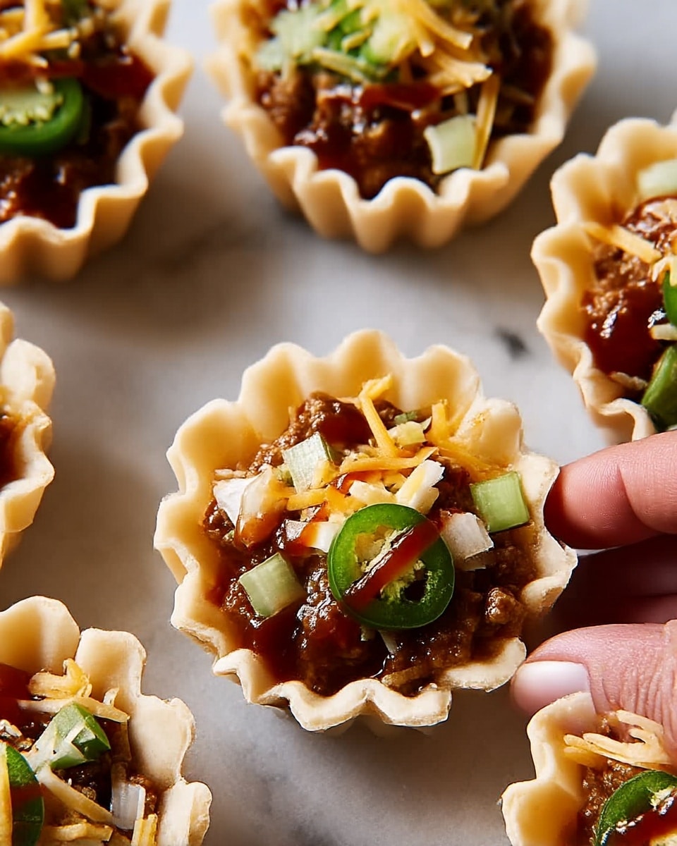 Mini Phyllo Tacos: Flavorful Party Bites Recipe - Recipe Image