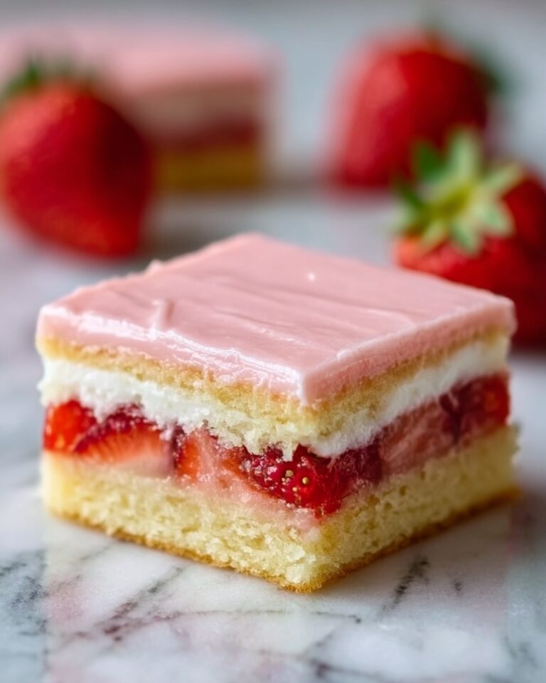 Strawberry Lemon Blondies Recipe