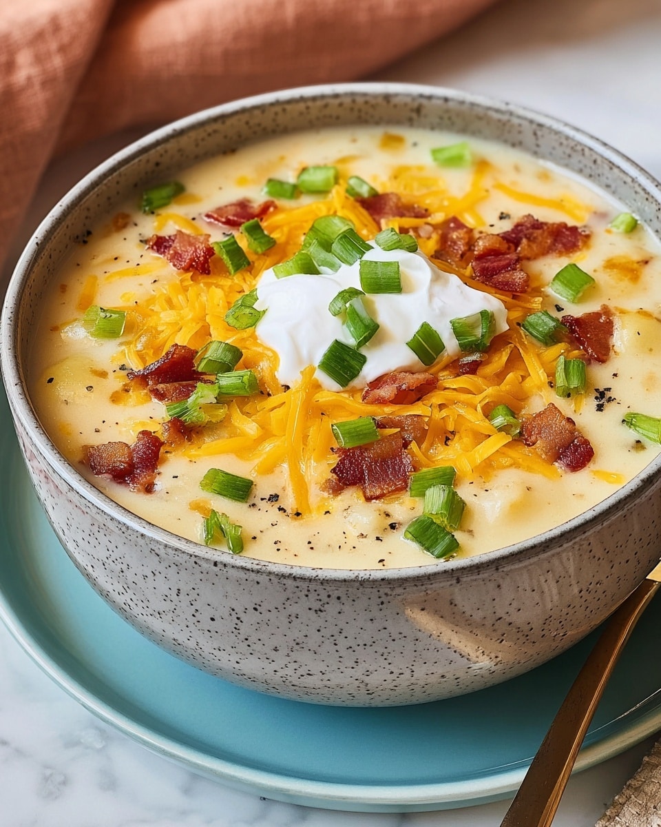 Loaded Baked Potato Soup Recipe - Recipe Image