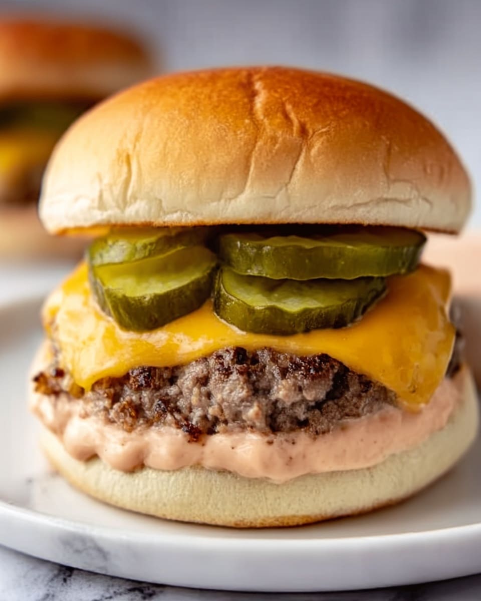 Air Fryer Sliders with Melted American Cheese and Spicy Mayo Recipe - Recipe Image