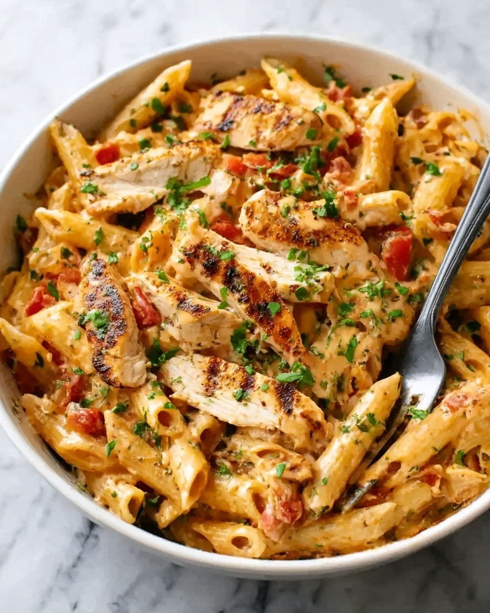 Southwest Chicken Alfredo Recipe - Recipe Image