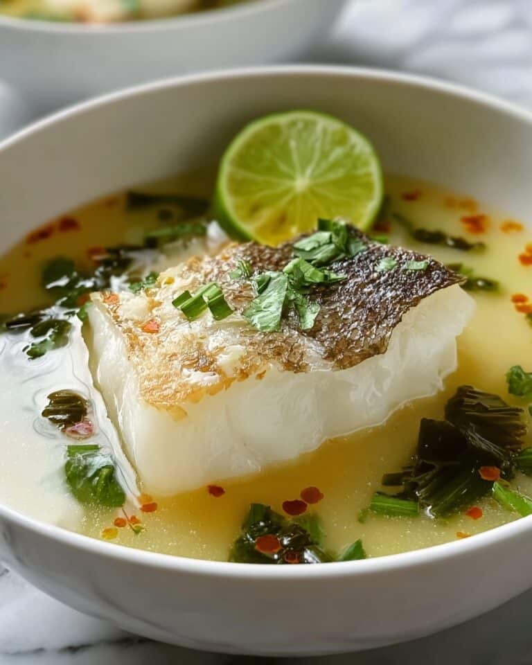 Coconut Lime Fish Soup Recipe
