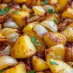 Easy Fried Potatoes with Green Onions Recipe