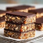 Chocolate Date Almond Bars Recipe