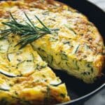 Zucchini & Cheddar Frittata Recipe