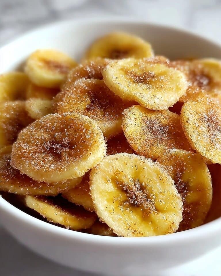 Cinnamon-Sugar Air Fryer Banana Chips: Sweet, Crispy & Totally Snackable Recipe