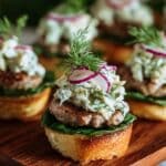 Crispy Salmon Sliders with Lemon Arugula Slaw Recipe