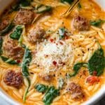 Marry Me Sausage Orzo Soup Recipe