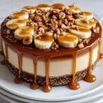 Banana Caramel Nut Cheesecake Recipe