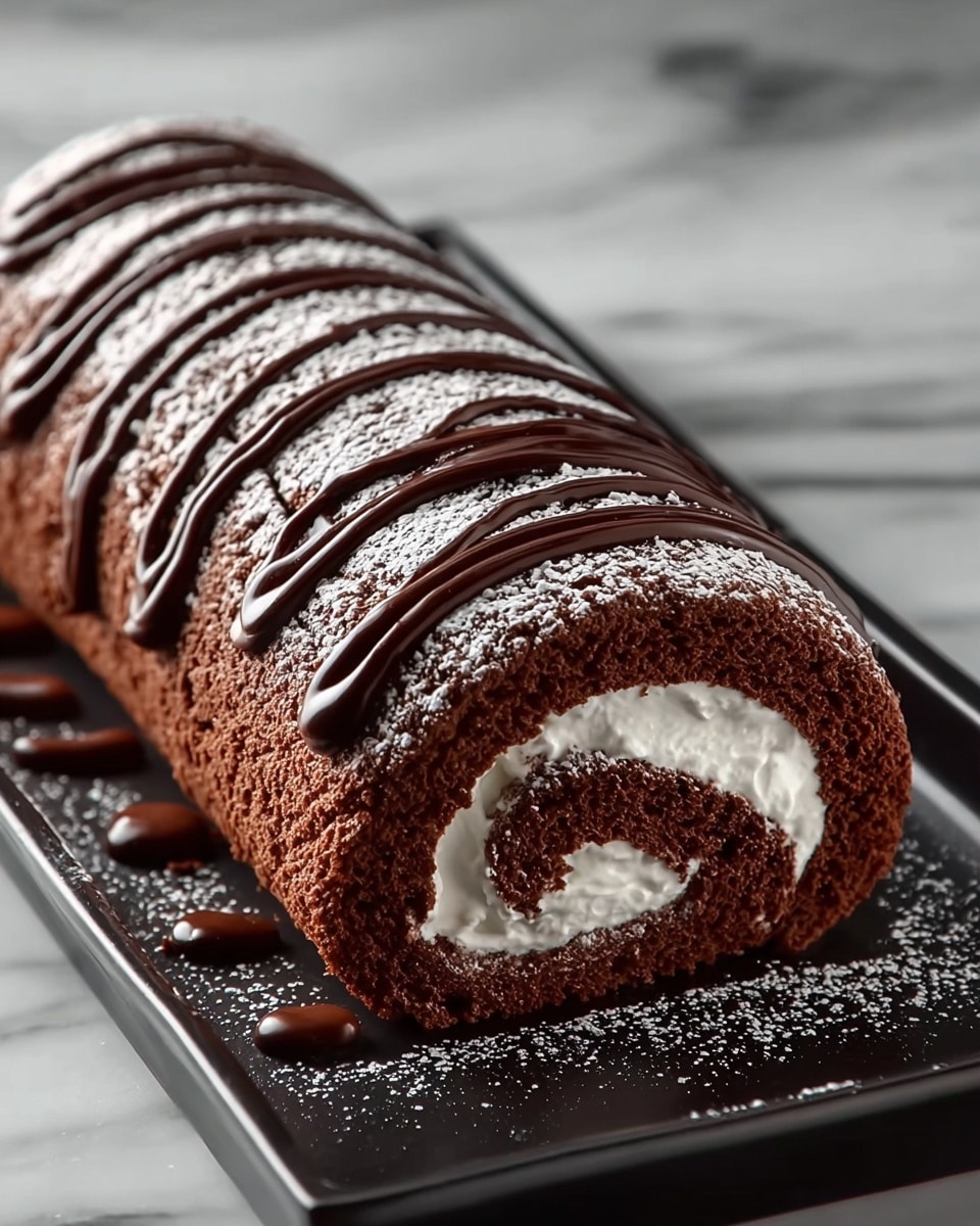 Choco Swiss Roll Delight Recipe