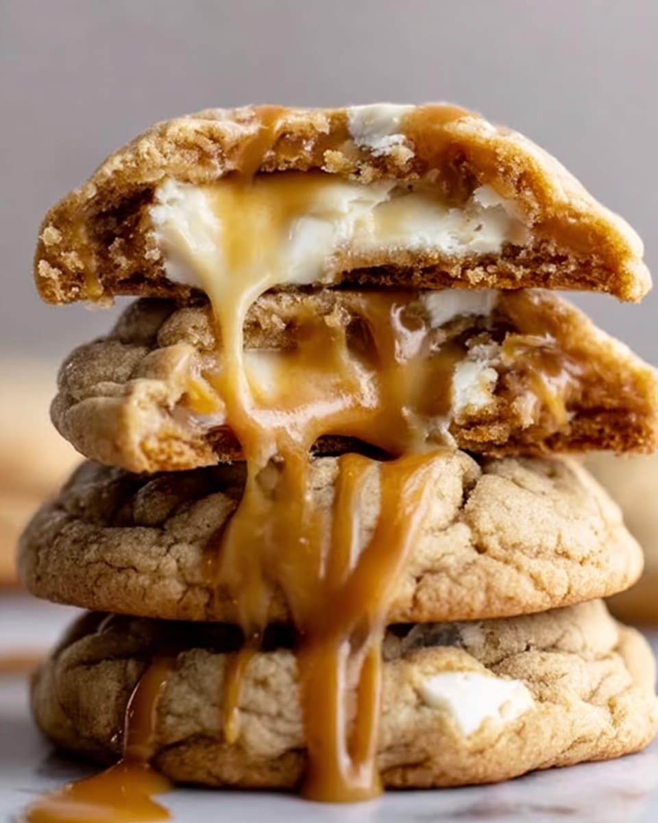 Caramel Cheesecake Cookies Recipe - Recipe Image
