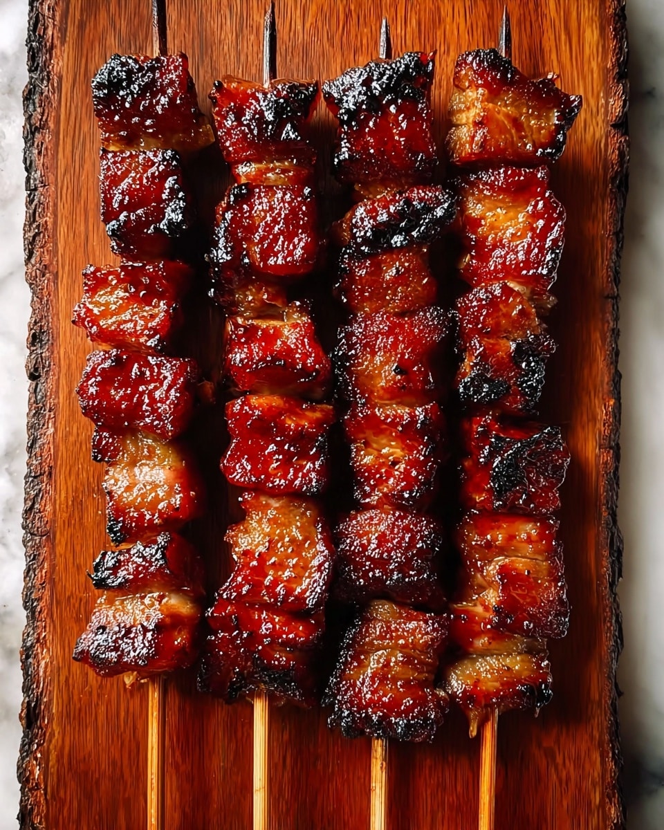 Grilled Thai Coconut Chicken Skewers Recipe
