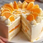 Orange Creamsicle Ice Cream Cake Recipe