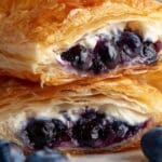 Blueberry Cream Cheese Puff Pastry Recipe
