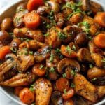 Black Pepper Chicken with Mushrooms Recipe