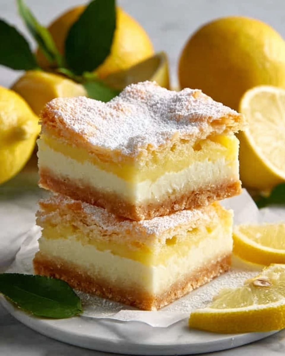Lemon Cream Cheese Bars Recipe