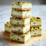 Pistachio Blondie Ice Cream Sandwiches Recipe