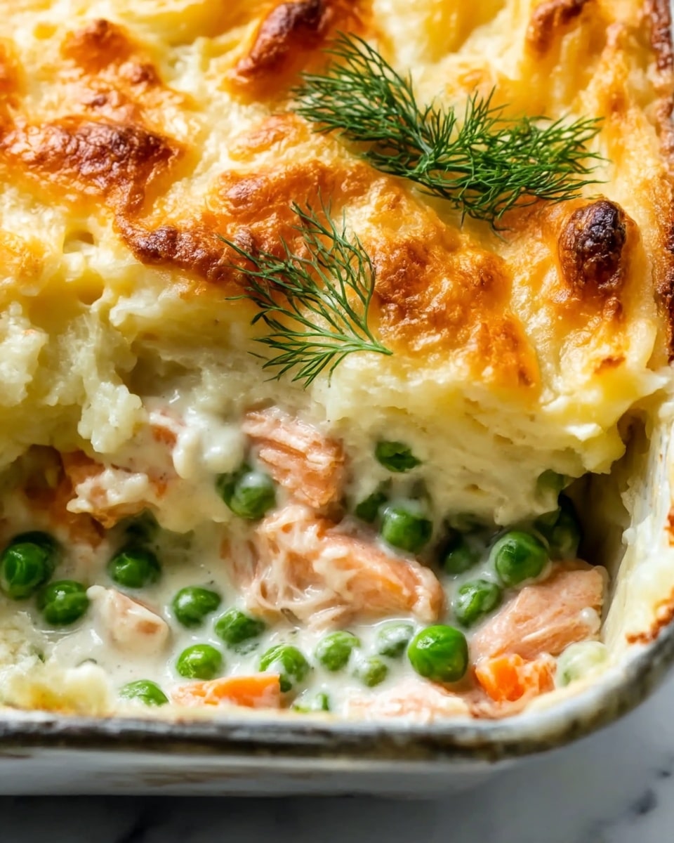 Hearty Fish Pie with Cheddar and Dill Recipe - Recipe Image
