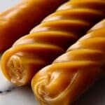 Caramel Pastel Noodles with Edible Glitter Recipe