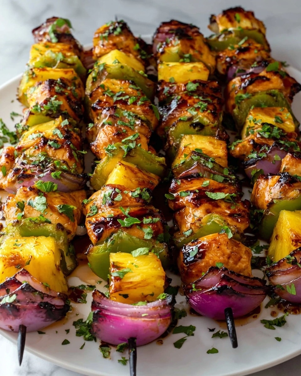 Quick and Tasty Hawaiian Chicken Kebabs Recipe