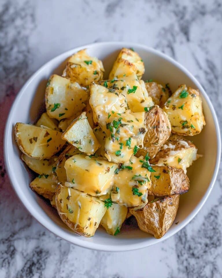 Easy and Cheesy Ranch Baked Potatoes Recipe